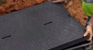Arqueta plegable Switchblade FCV-1 para instalaciones