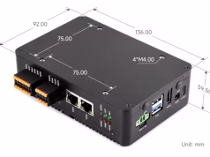 Ordenador industrial IPCBOX-CM5 con doble Ethernet