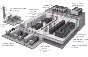 Tecnologías AC y HVDC para responder al crecimiento de la IA en centros de datos