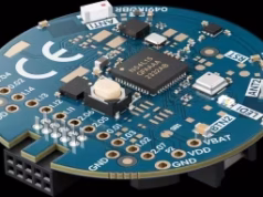 Plataforma Bluetooth nRF54L15 Tag con Channel Sounding