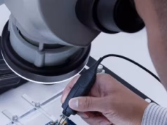 Mango de soldadura MX-H9-MFH para trabajar con microscopio