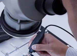 Mango de soldadura MX-H9-MFH para trabajar con microscopio