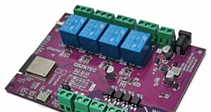 Placa ESP32 ESP32-C5-EVB con RS-485 y relés