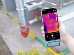 Cámara termográfica TP320A con super sesolution