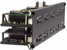 Clúster en rack de 10″ y 19″ para Raspberry Pi