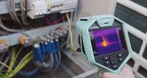 Cámara termográfica Ti4 con enfoque inteligente