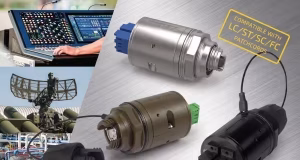 Adaptador de fibra óptica JCON Junior con haz expandido